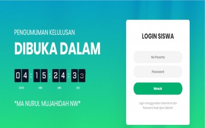 Informasi Pengumuman Kelulusan